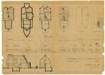 Bouwtekening.
<br/>
Het Nieuwe Instituut, 1917